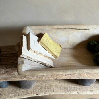 Large Antique Dough Bowl | Yasminda