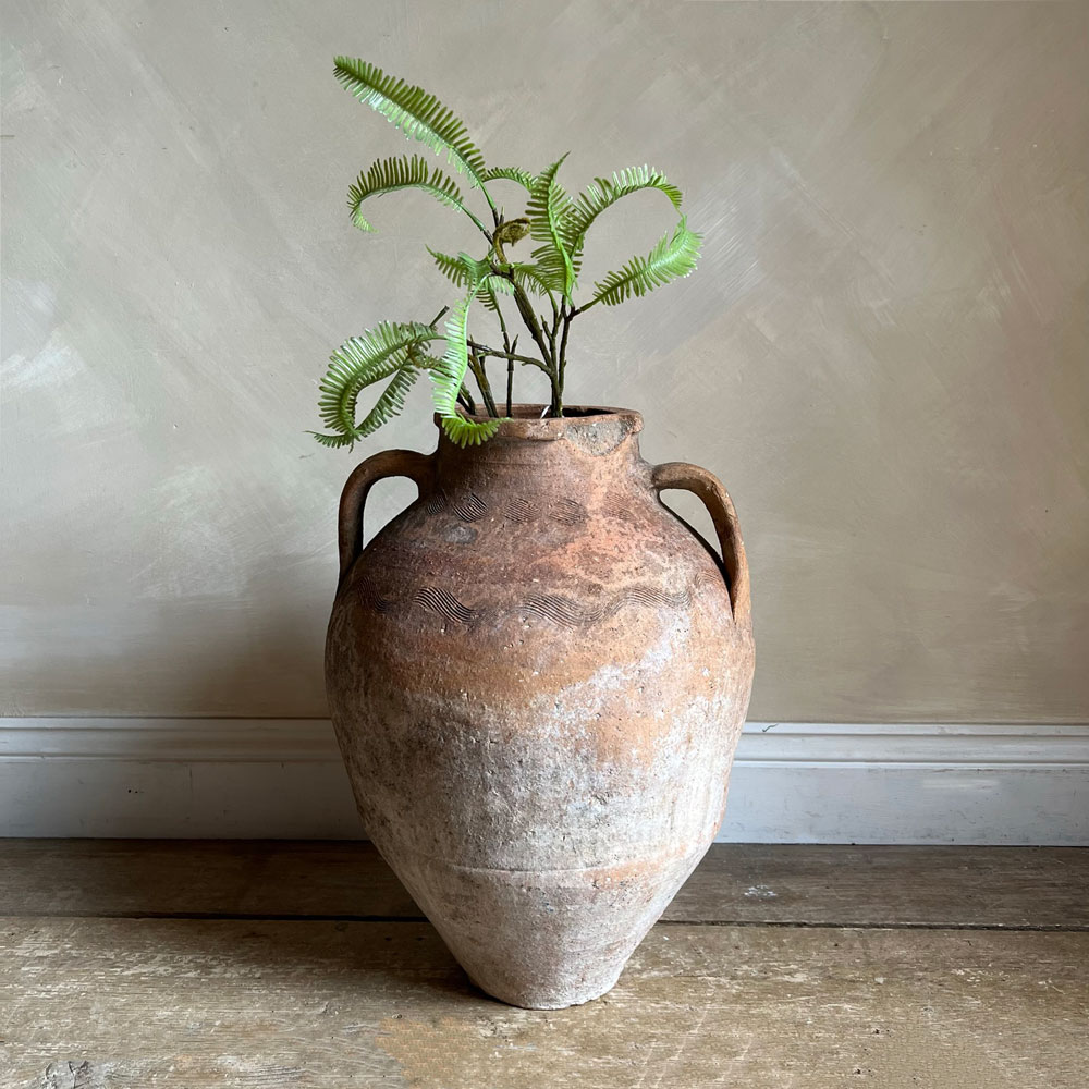 Antique Terracotta Medium Urn | Cass