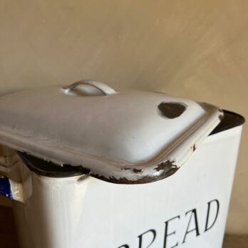 Antique enamelled Bread Bin C