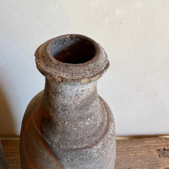 Vintage unglazed cider bottle