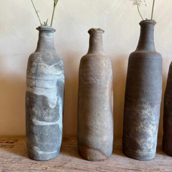 Vintage unglazed cider bottle