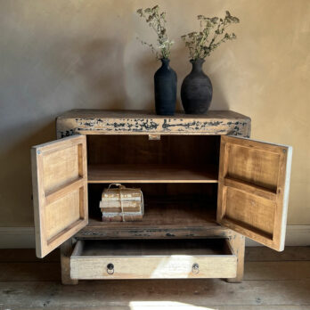 Reclaimed distressed paint cabinet Coates