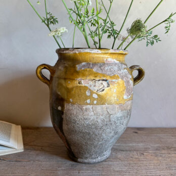 Antique french confit pot Tiba
