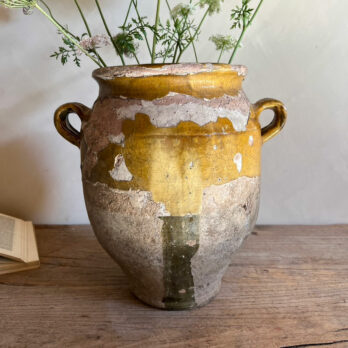 Antique french confit pot Tiba