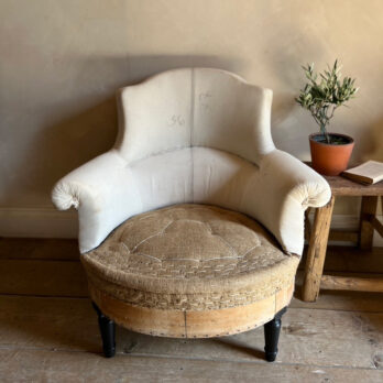 Pair of antique deconstructed chairs | Gaelle