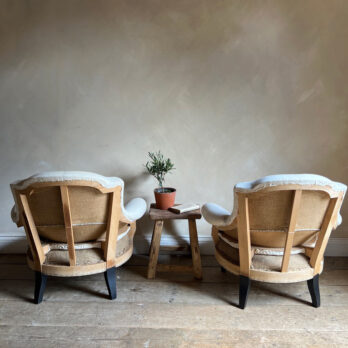 Pair of antique deconstructed chairs | Gaelle