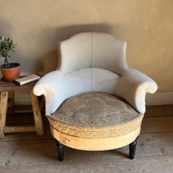 Pair of antique deconstructed chairs | Gaelle