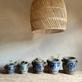 Antique French preserve pot