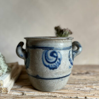 S Antique French preserve pot