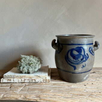 XL Antique French preserve pot