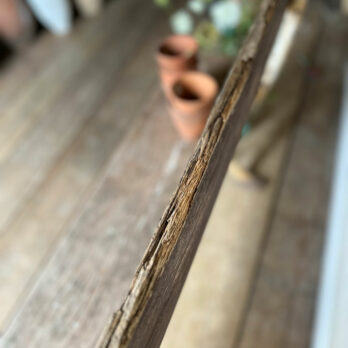 Antique bench cast iron frame
