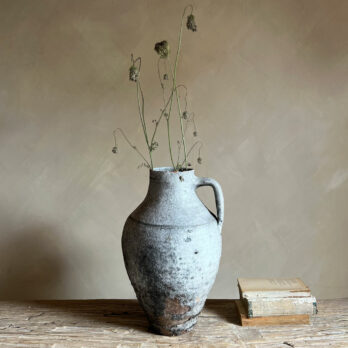 Antique Terracotta Small Urn | Jasmyn