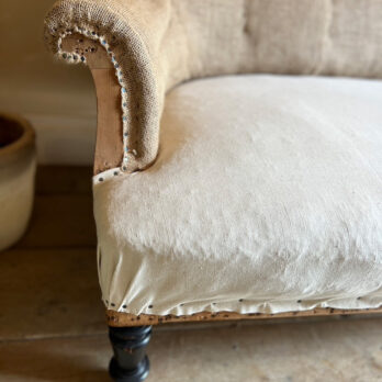 Antique French deconstructed sofa | Leontine