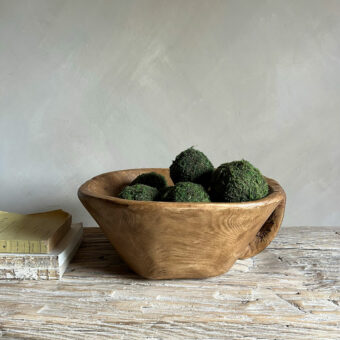Antique Dough Bowl Small | Parisa