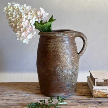 Antique French Earthenware Pitcher | SmallAntique French Earthenware Pitcher | Small