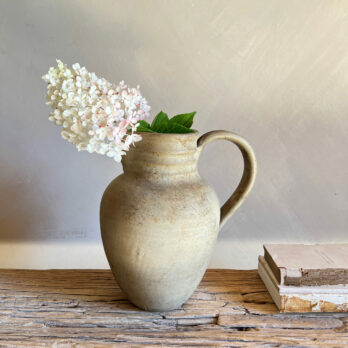 Vintage Earthenware Jug Provence