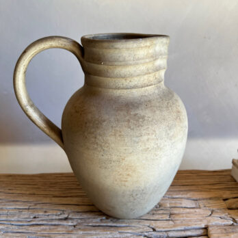 Vintage Earthenware Jug Provence