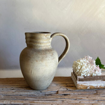 Vintage Earthenware Jug Provence