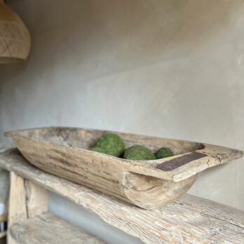 XL Antique Dough Bowl Savona