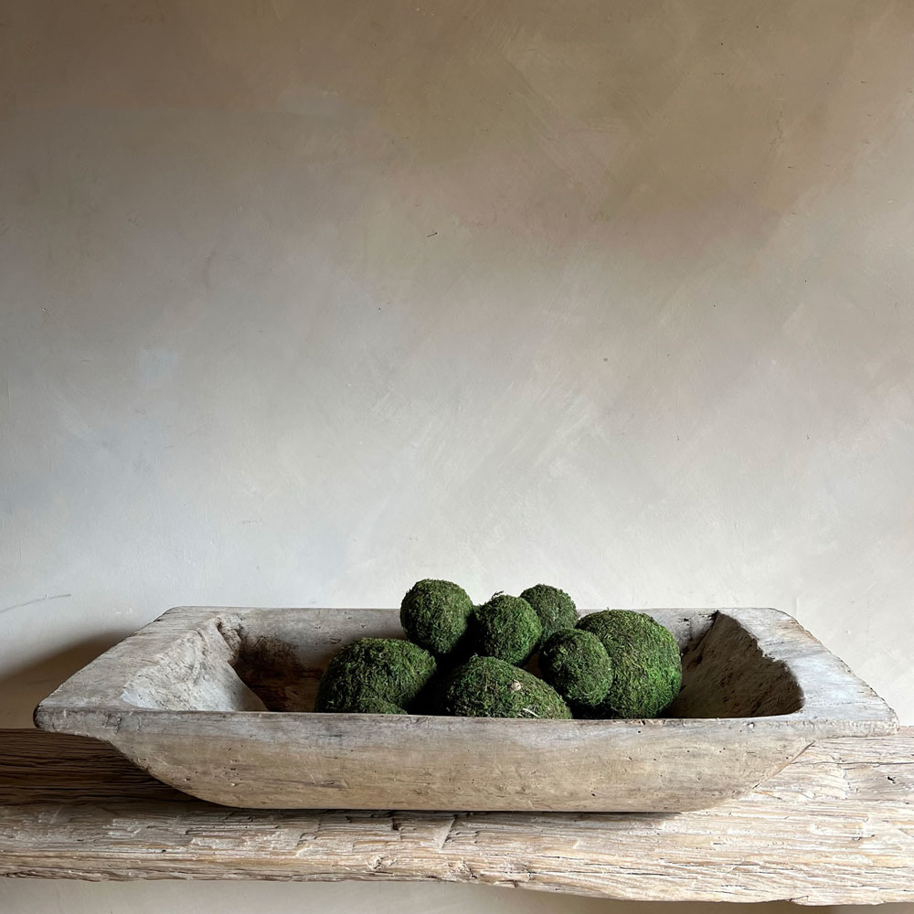 Large Antique Dough Bowl Sondrio
