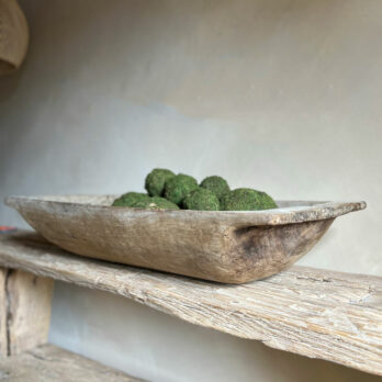 Large Antique Dough Bowl Sondrio