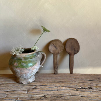 Small antique dairy spoons