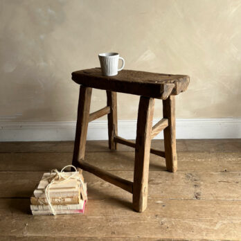 Large antique stool table |Alban