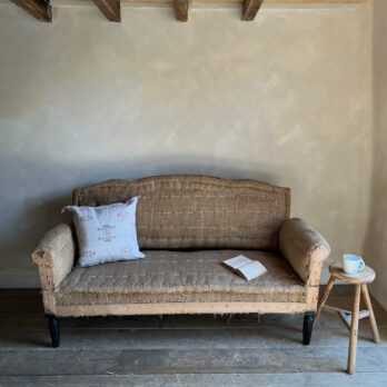 Antique deconstructed sofa Paris
