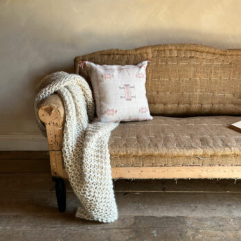 Antique deconstructed sofa Paris