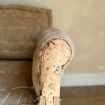 Antique deconstructed sofa Paris