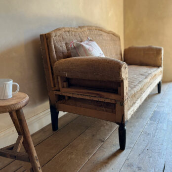 Antique deconstructed sofa Paris