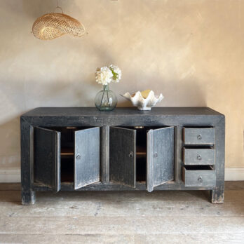 Antique Black Cupboard Stockholm