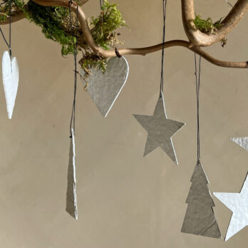 Paper Decorations Set Natural
