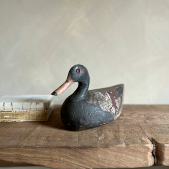Antique French duck decoy 1