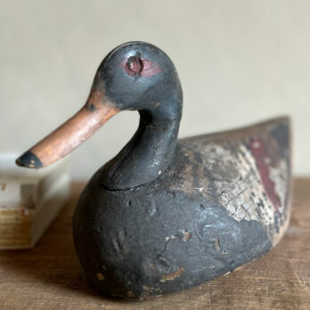 Antique French duck decoy 1