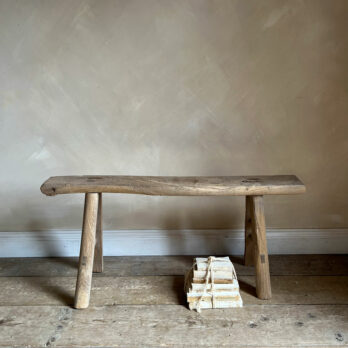 Antique Rustic Wooden Bench | Edith