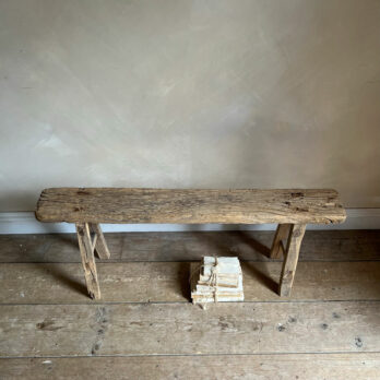 Antique Rustic Wooden Bench | Emerson