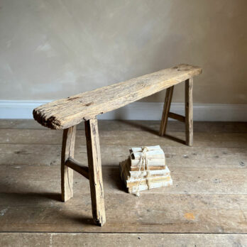 Antique Rustic Wooden Bench | Emerson