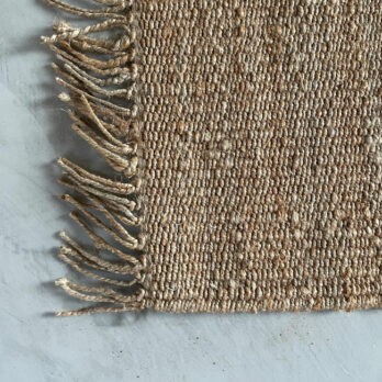 Natural hemp runner 80x150cm