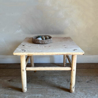 Pale wood square coffee table | Inkpen