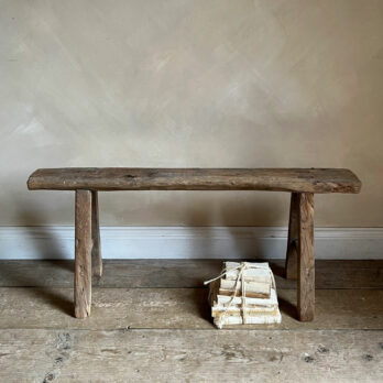 Antique Rustic Wooden Bench | Marnie