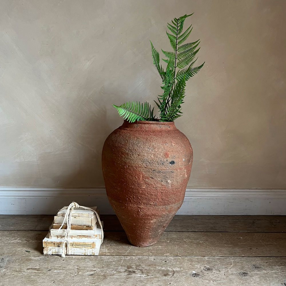 Rustic vintage urn Orion