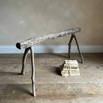 Wooden Primitive Stick Bench