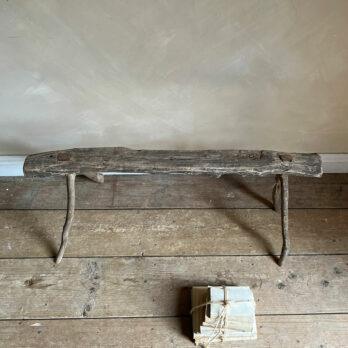 Wooden Primitive Stick Bench