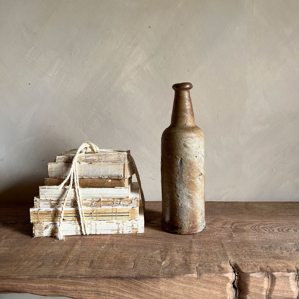 Vintage Rustic French Cider Bottle