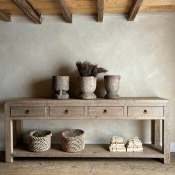 Large elm console table | Chartwell