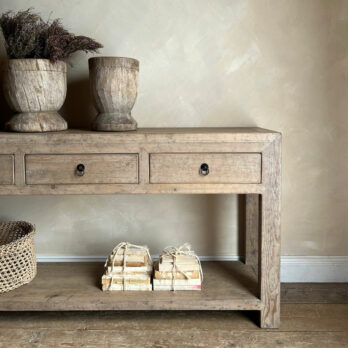 Large elm console table | Chartwell