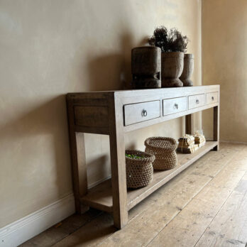 Large elm console table | Chartwell