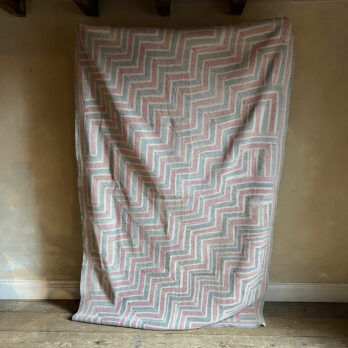 Cream Vintage handstiched Kantha Throw No: 5