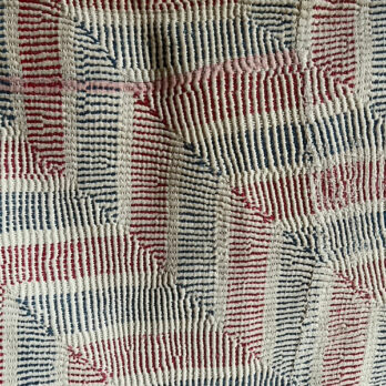 Cream Vintage handstiched Kantha Throw No: 5